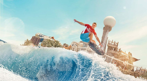 Yas Waterworld Abu Dhabi: General Admission Ticket with Private Transfer