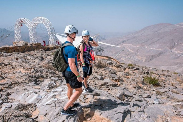 Ras Al Khaimah Jabal Jais Zipline Tour (World Longest Zipline) Tickets Only