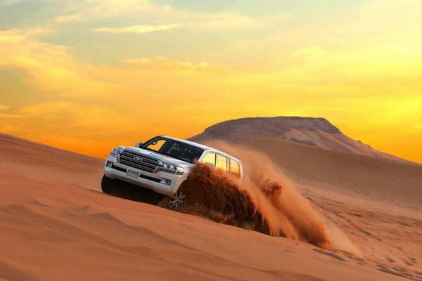 Premium Desert Safari with BBQ Dinner on Sharing Basis