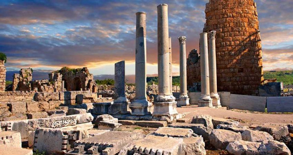 Antalya : Perge, Side, Aspendos Guided Tour with Lunch & Transfers