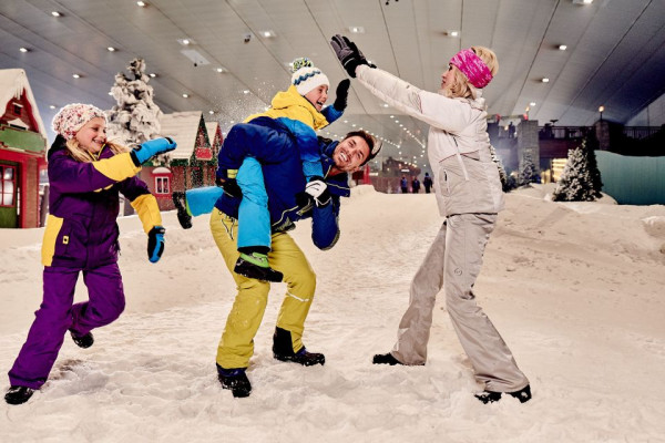 Ski Dubai Mall of Emirates - Indoor Snow Park Dubai (Snow Plus) with Sharing Transport