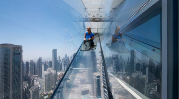Sky View Dubai : Sky View Dubai Observatory with Glass Slide General Admission with Private Transfer