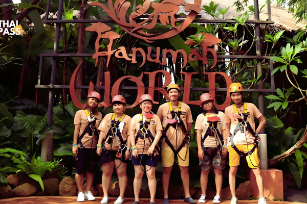 The Best Zipline Park in Phuket - Hanuman World